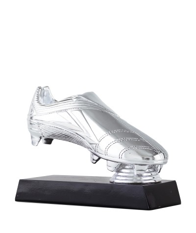 Trofeo in resina scarpa da calcio